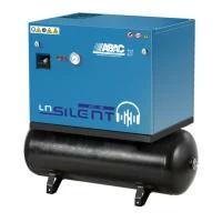 ABAC LN1 A39B 100 M3 DOL Belt Drive Silent Air Compressor - 100L Air Receiver, Oil-Lubricated, Stationary, 13.9 CFM, 3 HP, 230V