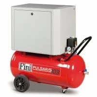 Fini 90L Professional Pulsar Silenced Belt Drive Air Compressor - 12.9 CFM 3 HP