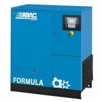 ABAC Formula 11 KW Fixed Speed Rotary Screw Air Compressor - Basic Unit