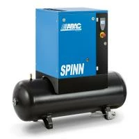 ABAC 4152055007 Screw Air Compressor - SPINN2 2 10 230/1/50K 200 E CE Receiver Mounted 200L 10.4CFM 10Bar 3HP