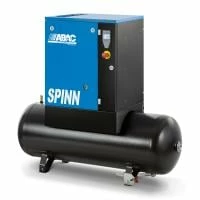 ABAC 4152054979 Screw Air Compressor - SPINN4 10 400/50 270 E CE Receiver Mounted 270L 18.2CFM 10Bar 5.5HP