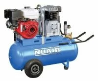 Nuair S-36HC7P1FPS057 150 Litre / Honda Petrol Air Compressor - 13.8 CFM 5.5 HP