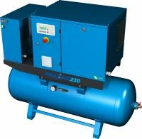 PhaZair K-183041024 Air Compressor - 5.508-270 VSD-DF - Receiver Mounted With Dryer 270L 27.5 CFM 8Bar 7.5Hp