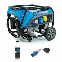 SGS 3.75 KVA Super Duty Portable Petrol Generator With Wheel Kit Oil And Flylead - SPG3000OF