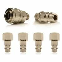 SGS 6pcs Quick Release Coupler Kit For SCK01 Air Tool Kit