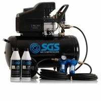 SGS 50 Litre Direct Drive Air Compressor & Starter Kit - 9.6CFM 2.5HP 50L
