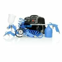 SGS 6L Oil-Free Direct Drive Mini Air Compressor & 5pc Kit