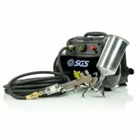 SGS 6L Oil-Free Direct Drive Mini Air Compressor & Spray Gun Kit