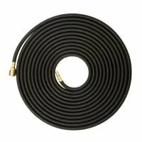 SGS 6mm Rubber Air Compressor Hose With Quick Couplers - 10m