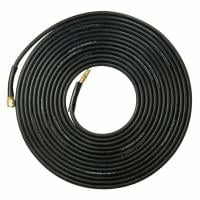SGS 6mm Rubber Air Compressor Hose With Quick Couplers - 15m
