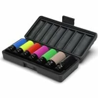 SGS 7 Piece 1/2 Drive Deep Air Socket Set For Wheel Nuts