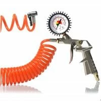 SGS Tyre Inflating Gun Kit With Gauge And Recoil Hose